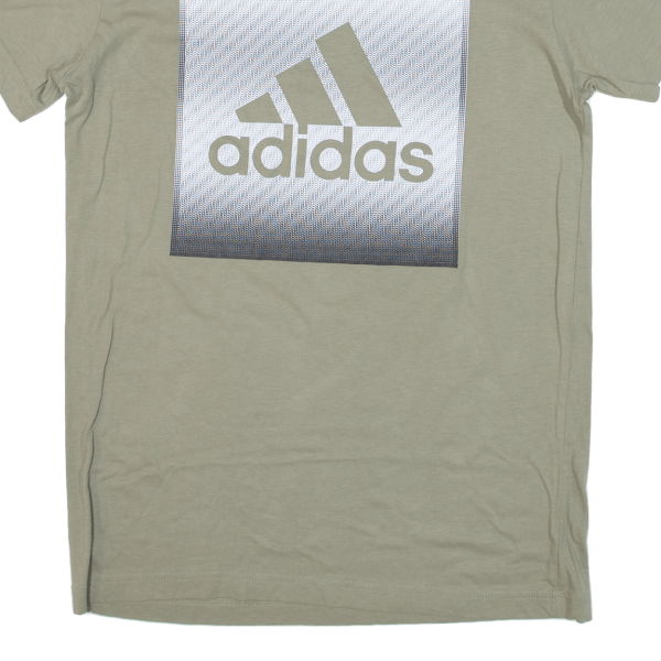 ADIDAS Mens T-Shirt Green S Online now