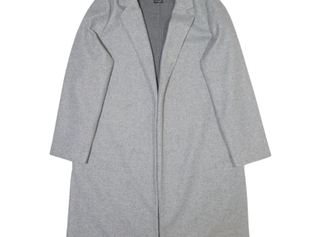 ZARA Womens Overcoat Coat Grey XL Cheap