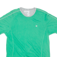 CHAMPION Mens T-Shirt Green Crew Neck XL Supply