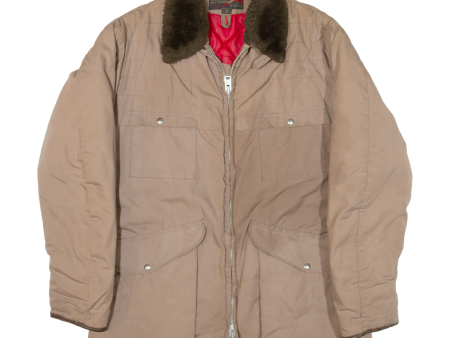 10-X MFG CO. Insulated Womens Coat Beige 90s L Online now