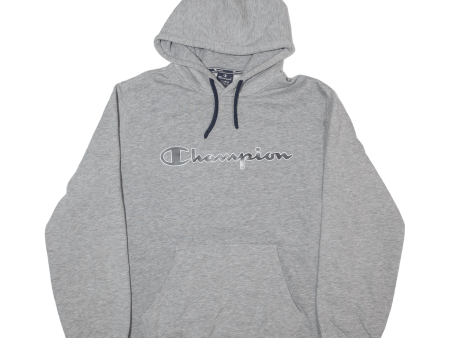 CHAMPION Mens Grey Hoodie XL Online now