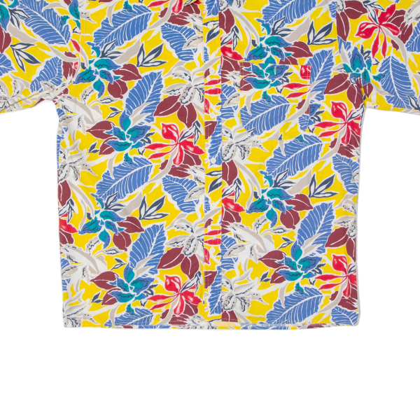 WOOLRICH Mens Shirt Yellow Floral M Online Sale