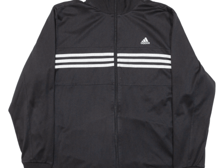 ADIDAS Womens Track Jacket Black XL Hot on Sale