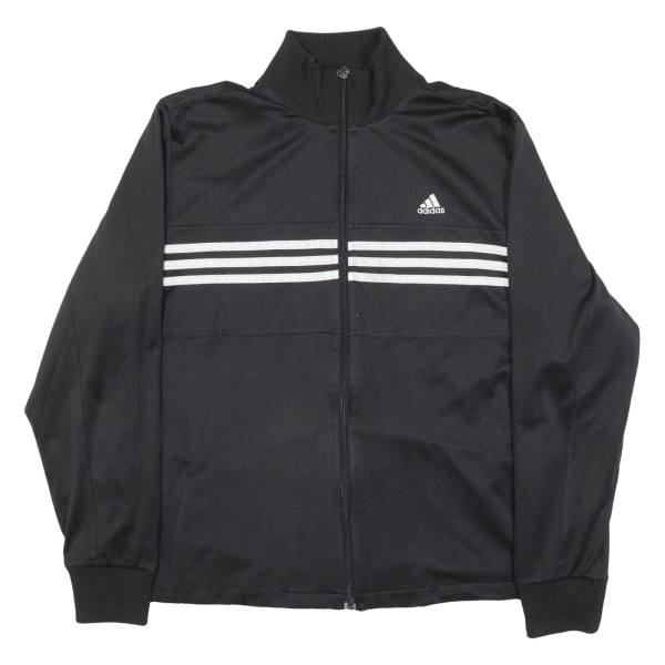 ADIDAS Womens Track Jacket Black XL Hot on Sale