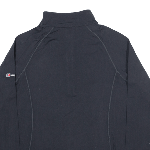 BERGHAUS Womens Sweatshirt Black UK 14 Online Sale