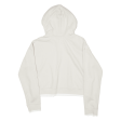 ADIDAS ORIGINALS Cropped Womens Cream Hoodie UK 6 Online now