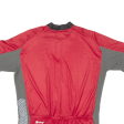 CANARI Cycling Mens Jersey Red 1 2 Zip M Discount