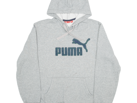 PUMA Mens Grey Hoodie L For Discount