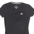 ADIDAS Womens T-Shirt Black XS Online Hot Sale