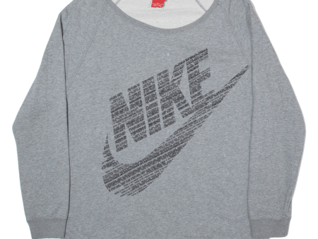 ADIDAS Womens Sweatshirt Grey M For Sale