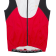 BRIKO Cycling Full Zip Mens Jersey Red Sleeveless S Supply