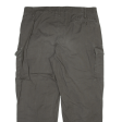 Cargo Mens Trousers Grey Relaxed Straight W36 L28 For Sale