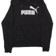 PUMA Mens Black Hoodie M Fashion