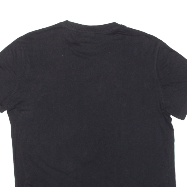 CHAMPION Mens T-Shirt Black Crew Neck M Hot on Sale