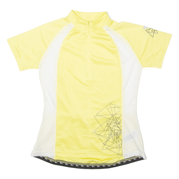 CRIVIT Cycling Womens Jersey Yellow 1 2 Zip XL Discount