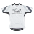 TROY LEE DESIGNS Cycling Mens Jersey White 1 2 Zip S Hot on Sale