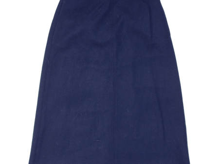 BODEN Workwear Lined Womens A-Line Skirt Blue Midi UK 8 on Sale