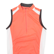 CRANE Cycling Womens Jersey Pink Sleeveless 1 4 Zip S Sale