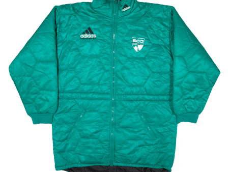 ADIDAS Equipment Insulated Mens Puffer Coat Green 90s 2XL Online Sale