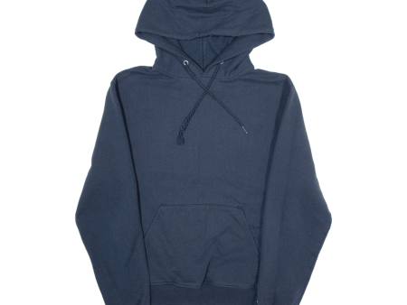 CHAMPION Mens Blue Hoodie S Fashion