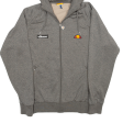 ELLESSE Mens Grey Hoodie Full Zip S Hot on Sale