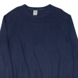 TIMBERLAND Mens Jumper Blue Tight Knit L Online