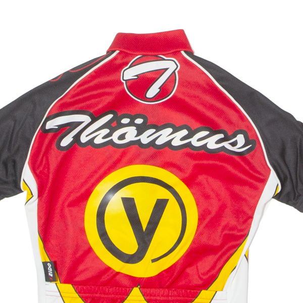 KEIDO Thomas Cycling Boys Jersey Red 1 2 Zip 3Y Online now