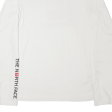 THE NORTH FACE Mens T-Shirt White Long Sleeve XS Online Sale