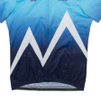 CUORE Cycling Full Zip Mens Jersey Blue S Sale