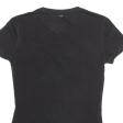 ADIDAS Womens T-Shirt Black XS Online Hot Sale