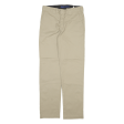 DICKIES Girls Trousers Beige Regular Straight W28 L30 Discount