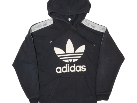 ADIDAS Womens Black Hoodie UK 4 Discount