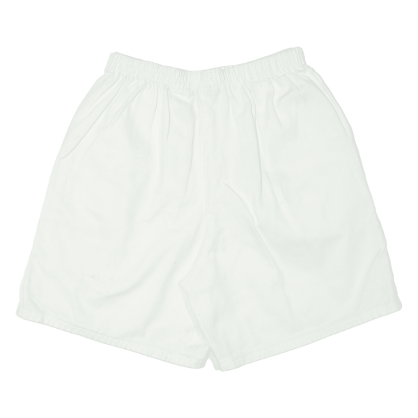 CABIN CREEK Womens Chino Shorts White 90s M W28 Cheap