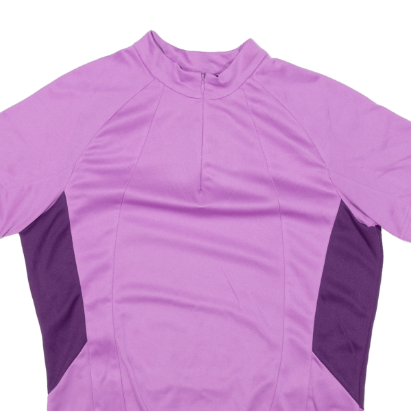 CRANE Cycling Womens Jersey Purple 1 4 Zip M on Sale