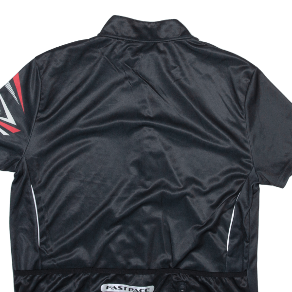 CRIVIT Cycling Full Zip Mens Jersey Black XL For Sale