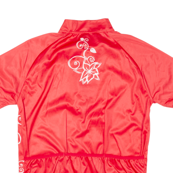 CRANE Cycling Mens Jersey Red 1 4 Zip M Online now