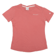 CHAMPION Womens T-Shirt Red S For Cheap