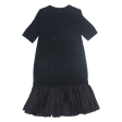 COS Womens T-Shirt Dress Black Short Sleeve Midi XS Supply