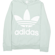 ADIDAS ORIGINALS Womens Blue Hoodie UK 10 Online