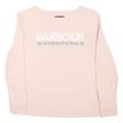 BARBOUR Womens Sweatshirt Pink UK 10 Online