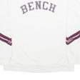 BENCH Womens Sweatshirt White L Discount