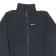 BERGHAUS Womens Fleece Jacket Black UK 16 Sale