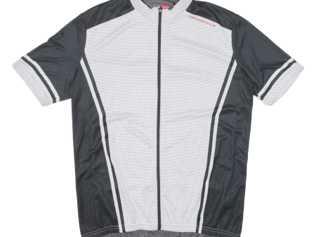 CROSSWAVE Cycling Full-Zip Mens Jersey Black 2XL Cheap