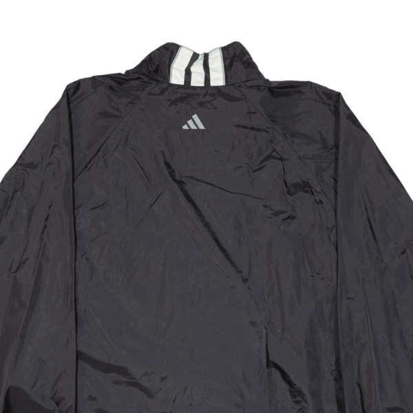 ADIDAS Mens Track Jacket Black Nylon M Online Sale