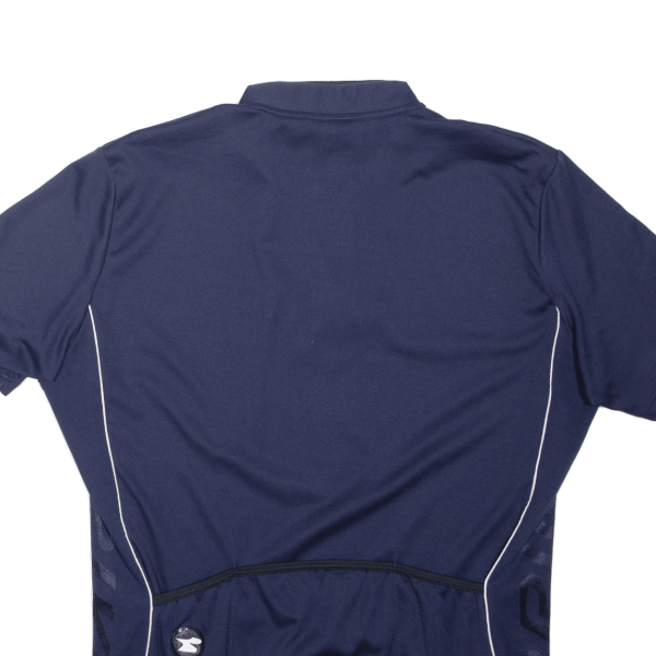 BRIKO Cycling Shirt Mens Jersey Blue 1 4 Zip L Online