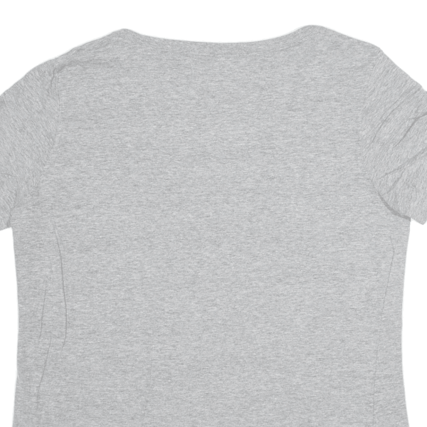 ADIDAS Athletic Cut Womens T-Shirt Grey M Online Sale