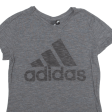 ADIDAS Mens T-Shirt Grey S Online Sale