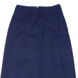 BODEN Workwear Lined Womens A-Line Skirt Blue Midi UK 8 on Sale