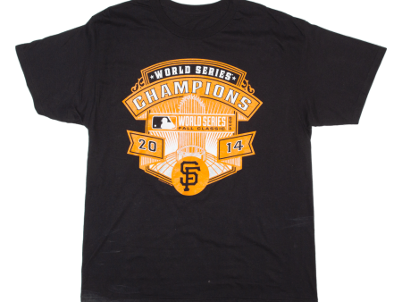 Champions San Francisco Giants Mens T-Shirt Black USA L Supply