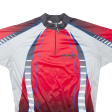 BRUNEX Cycling Shirt Mens Jersey Red 1 2 Zip 2XL Supply